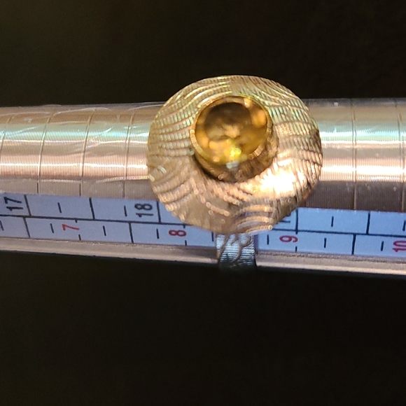Sterling Silver Citrine ring. - Picture 3 of 5